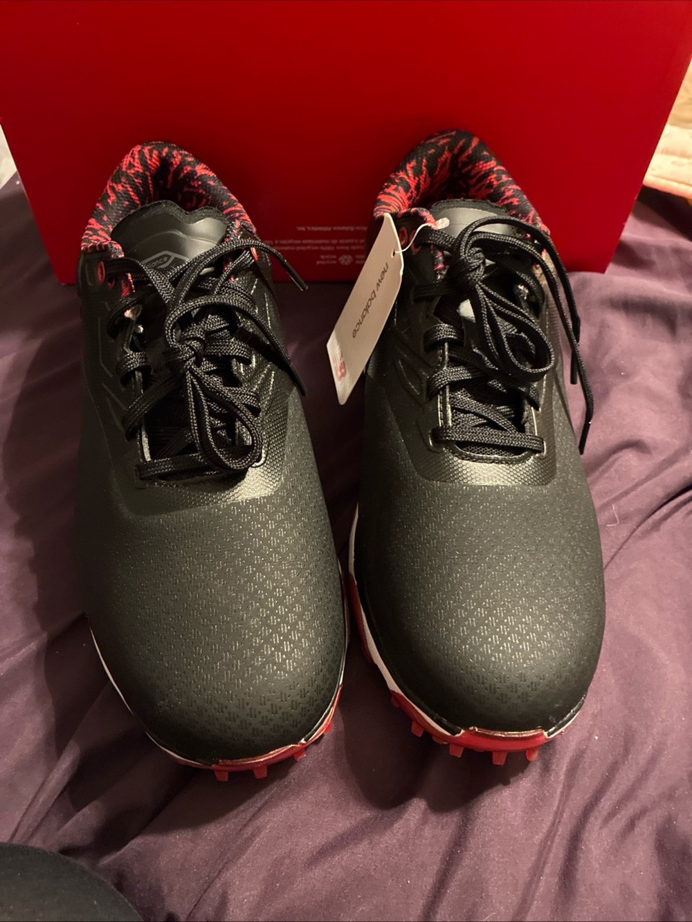 New balance mens fresh foam defender golf shoes size 9.5